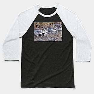 Ice Bells on the Bank Baseball T-Shirt